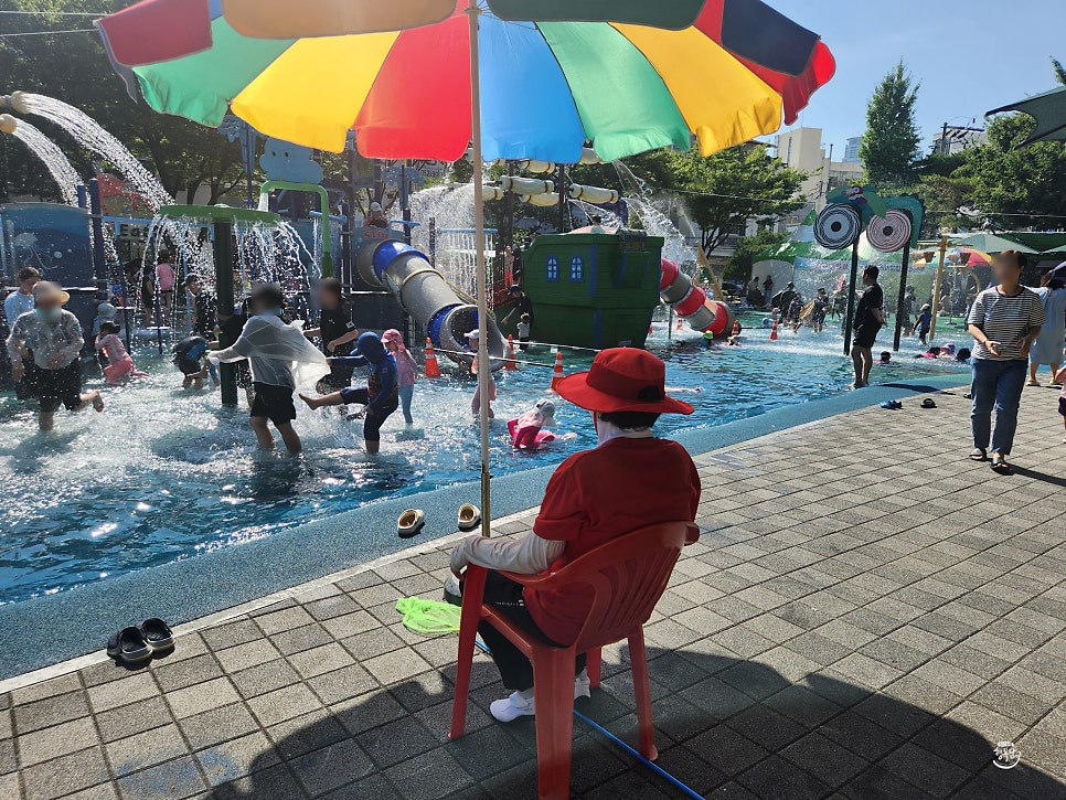 [블로그 기자] 여름방학 아이와 갈만한 곳 울산 남구 강변공원 물놀이장 사진 20